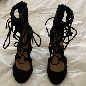 Bundle - 2 Lace up High Heels